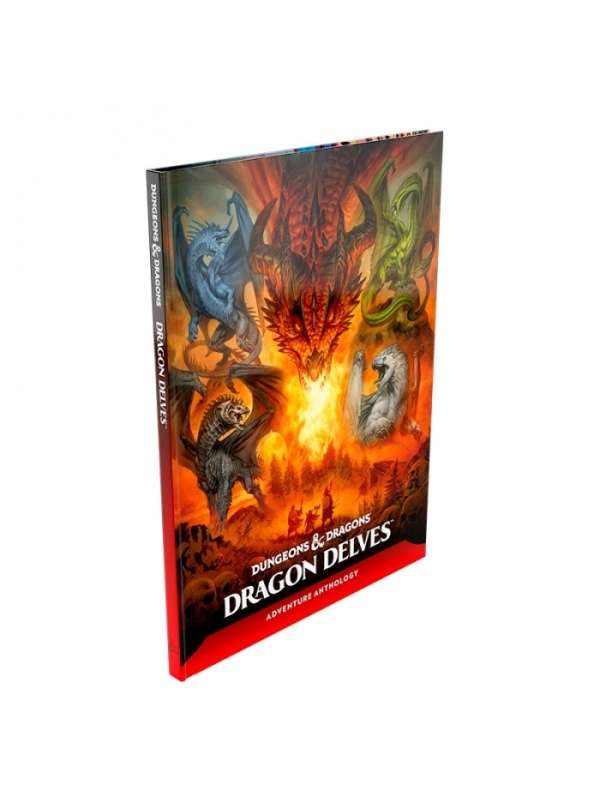D&D Dragon Delves An Adventure Anthology Alternative Cover - Dungeons & Dragons
