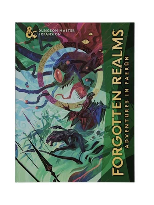 D&D Forgotten Realms Adventure in Faerûn Guide ALT CVR Inglés - Dungeons & Dragons
