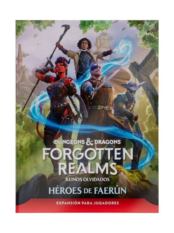 D&D Forgotten Realms Heroes in Faerun (Players Guide) Español - Dungeons & Dragons