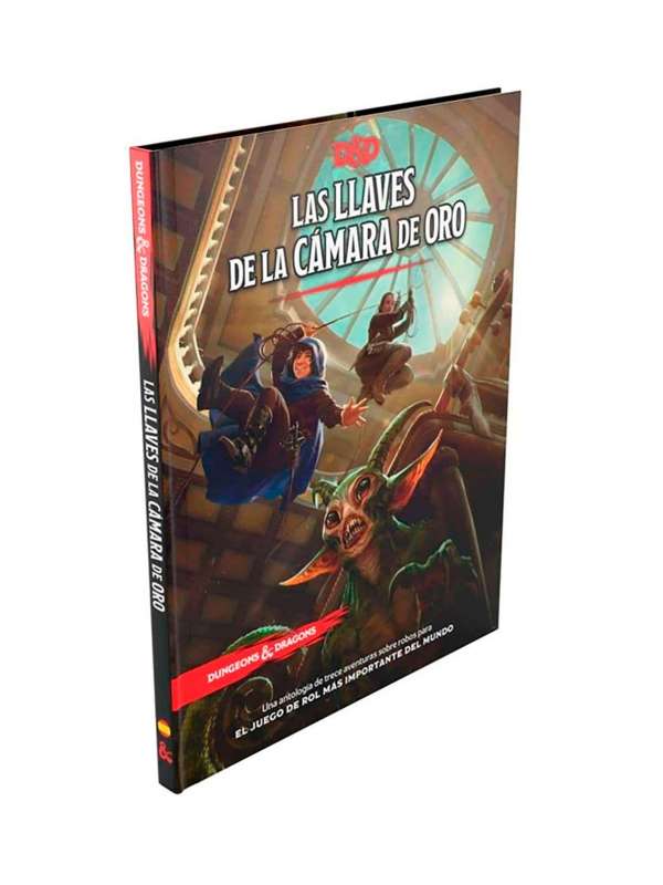 D&D Las llaves de la Cámara de Oro Wizards of the Coast Español - Dungeons & Dragons