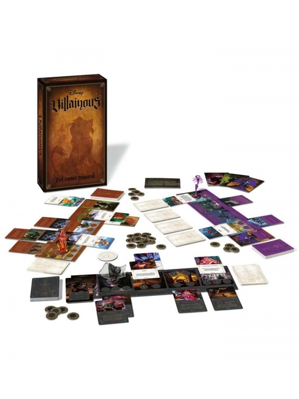 Disney Villainous: Evil comes prepared Juego de tablero Ravensburger