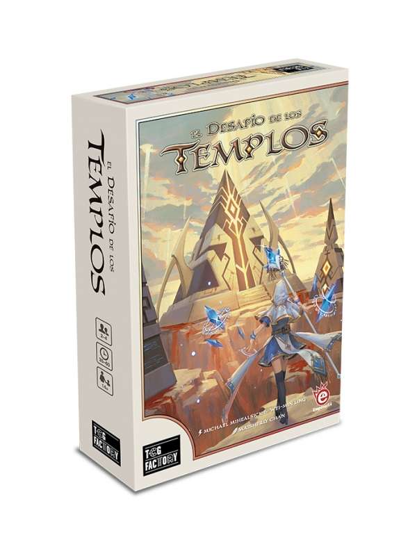 El desafío de los templos Juego de mesa en español