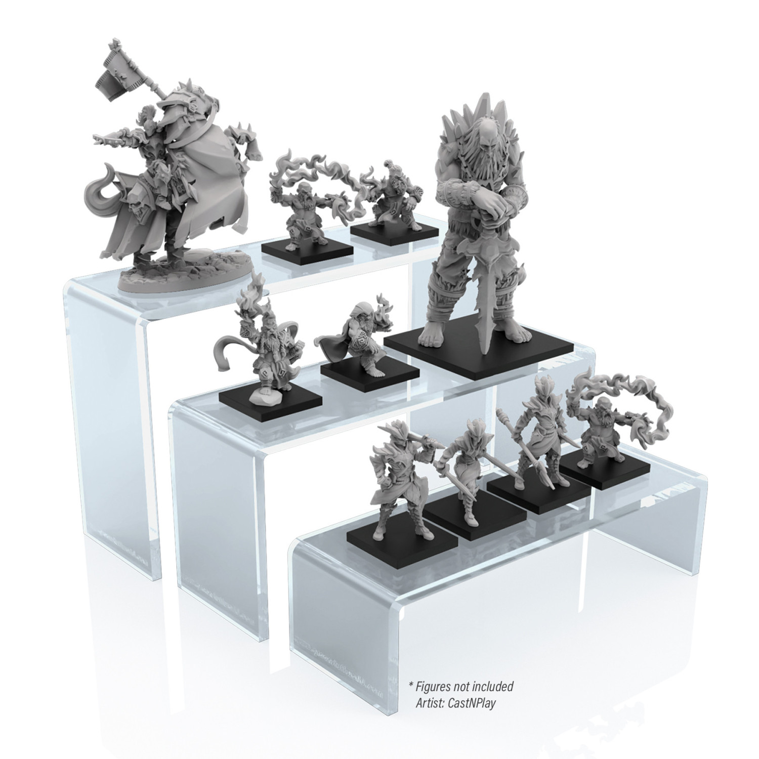 Expositores metacrilato para miniaturas