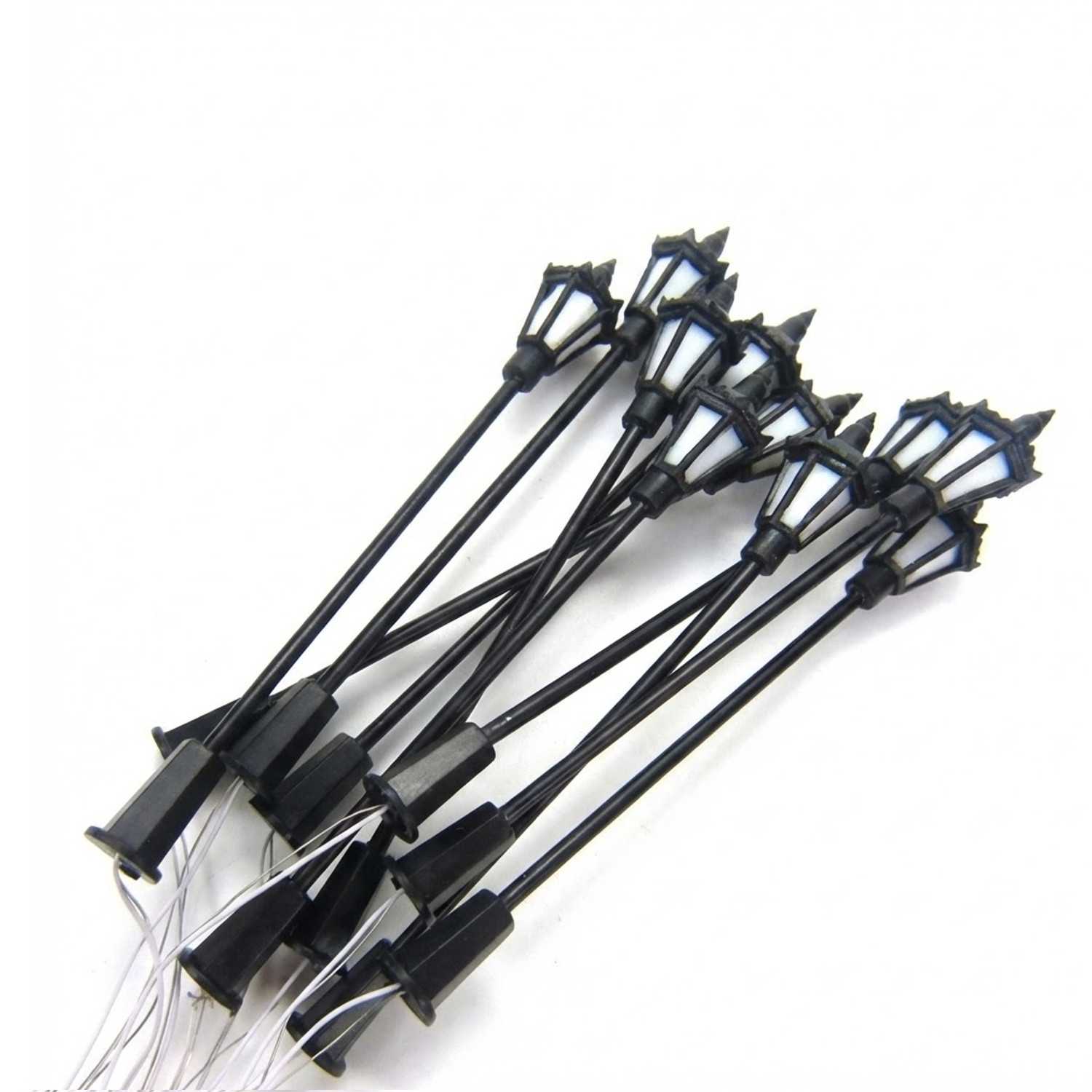 10x Farolas Clasicas con Luces LED