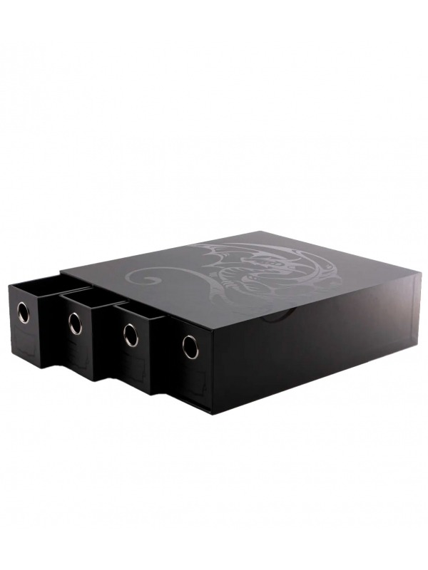 Fortress Card Drawers (4 cajones horizontales) Negro - Dragon Shield