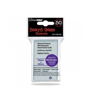 Fundas 44mm x 68mm Board Game Sleeves (50 fundas) Ultra Pro.