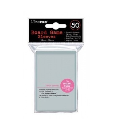 Fundas 54mm x 80mm Board Game Sleeves (50 fundas) Ultra Pro.