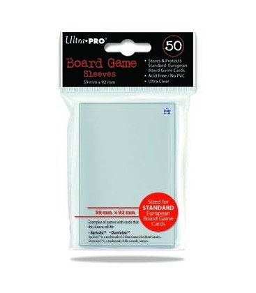 Fundas 59mm x 92mm Board Game Sleeves (50 fundas) Ultra Pro.