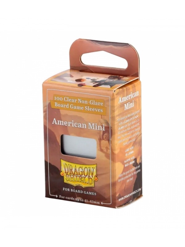 Fundas Juegos de mesa American Mini 41x63 mm - Dragon Shield