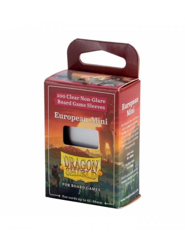 Fundas Juegos de mesa European Mini 45x68 mm - Dragon Shield