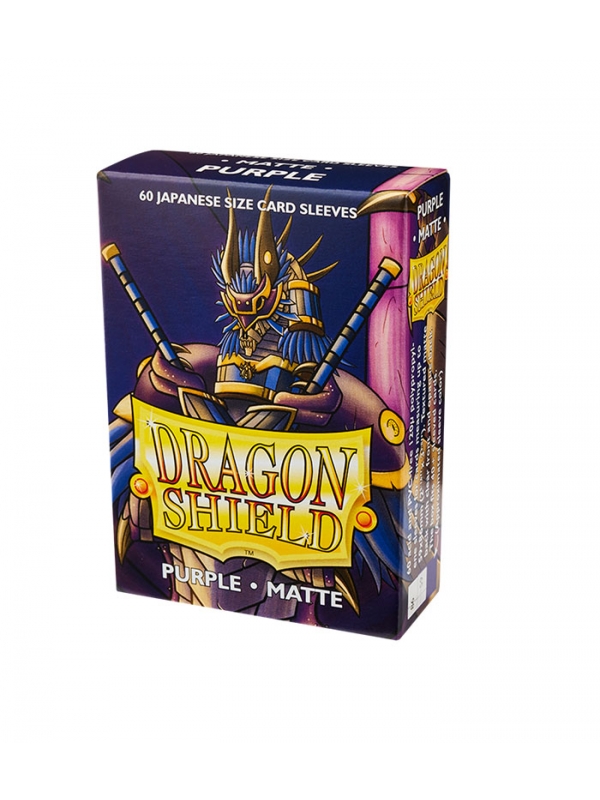 Fundas Small 59mm x 86mm Japanese Matte Morado (60 fundas) Dragon Shield.
