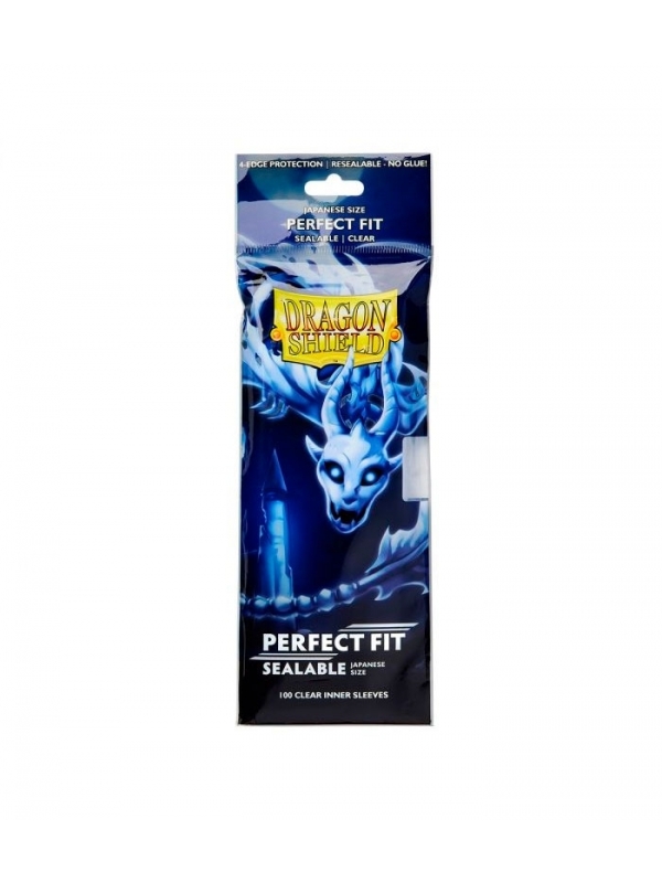 Fundas Small 59mm x 86mm Japanese Perfect Fit Sealable Transparente (100 fundas) Dragon Shield.