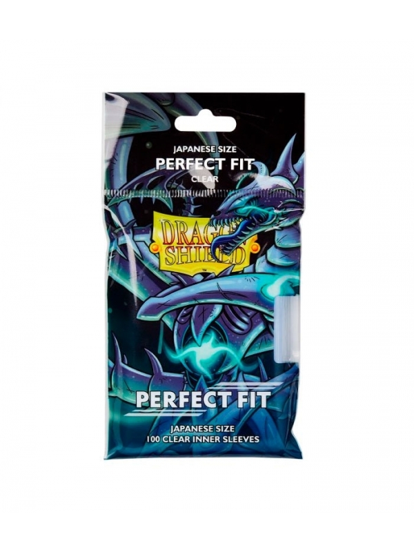 Fundas Small 59mm x 86mm Japanese Perfect Fit Transparente (100 fundas) Dragon Shield.