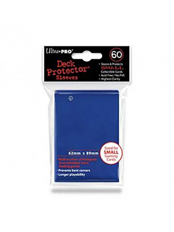 Fundas Small 62mm x 89mm Azul (60 fundas) Ultra Pro.