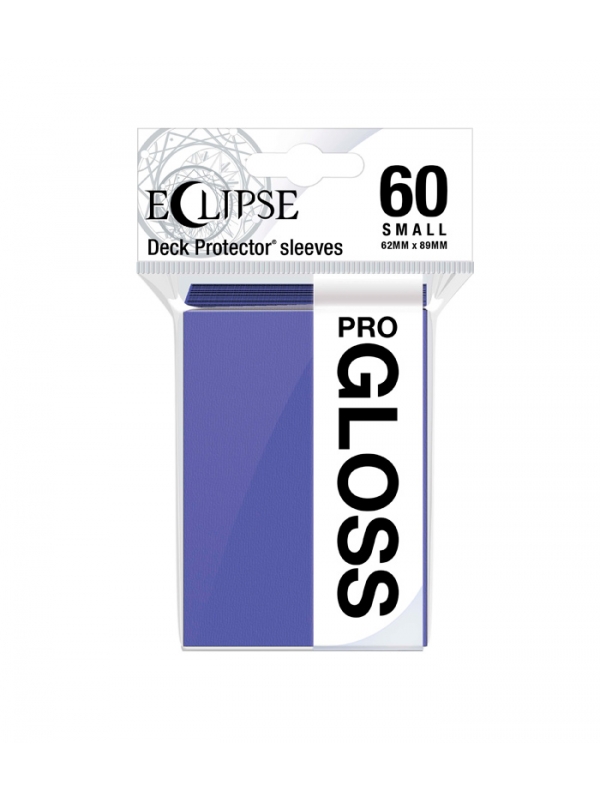 Fundas Small 62mm x 89mm Eclipse Gloss Morado (60 fundas) Ultra Pro.