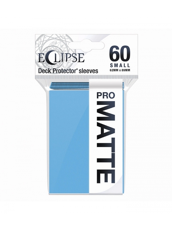 Fundas Small 62mm x 89mm Eclipse Matte Azul (60 fundas) Ultra Pro.