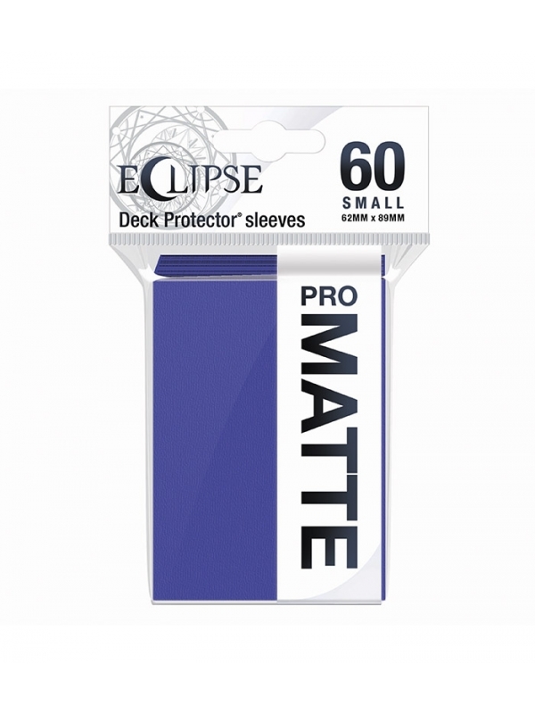 Fundas Small 62mm x 89mm Eclipse Matte Morado (60 fundas) Ultra Pro.