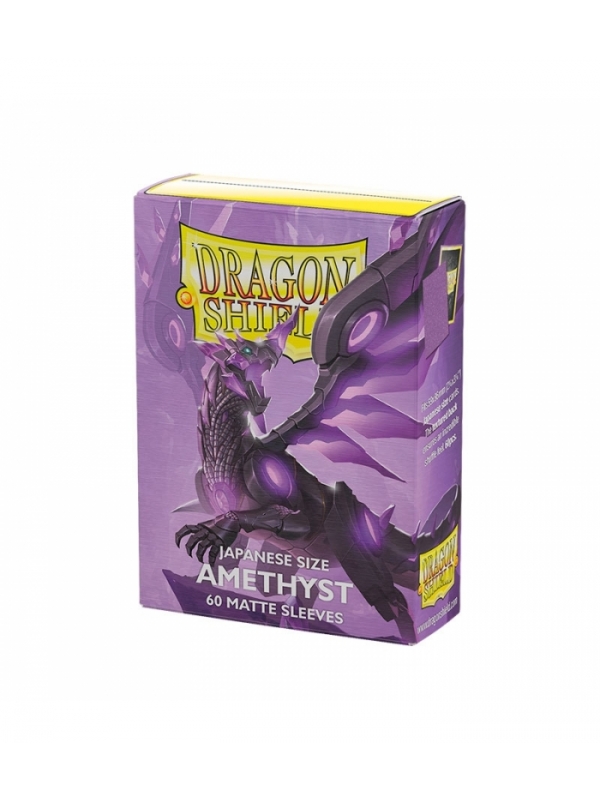 Fundas Small Matte Morado Amethyst (60 unidades) - Dragon Shield
