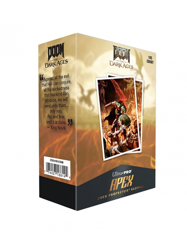 Fundas Standard 105ct Apex Deck Protector Sleeves 1 for Bethesda Doom - Ultra Pro