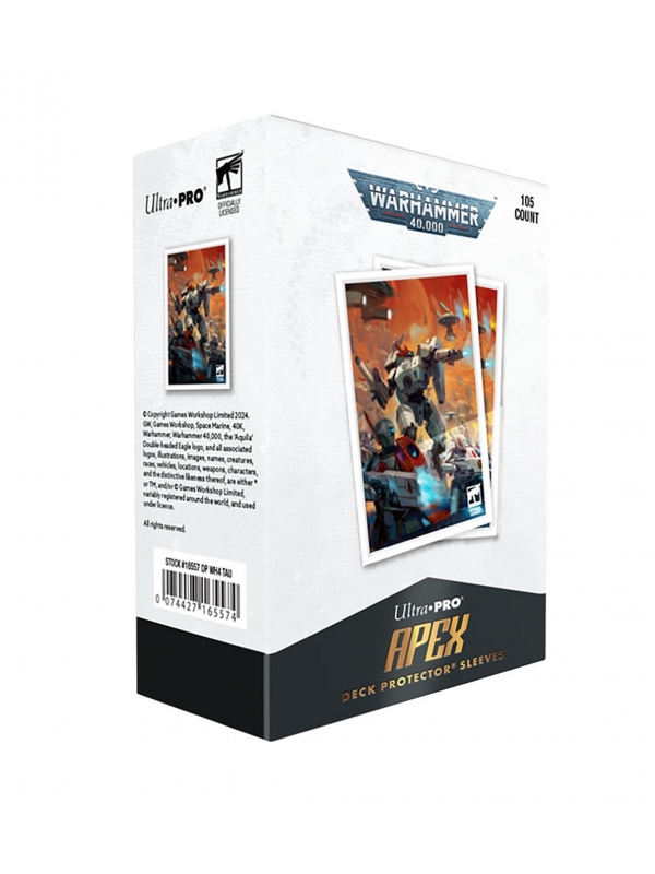 Fundas Standard 105ct Apex Deck Protector sleeves T'au Empire Codex Aligned Warhammer 40K - Ultra Pro