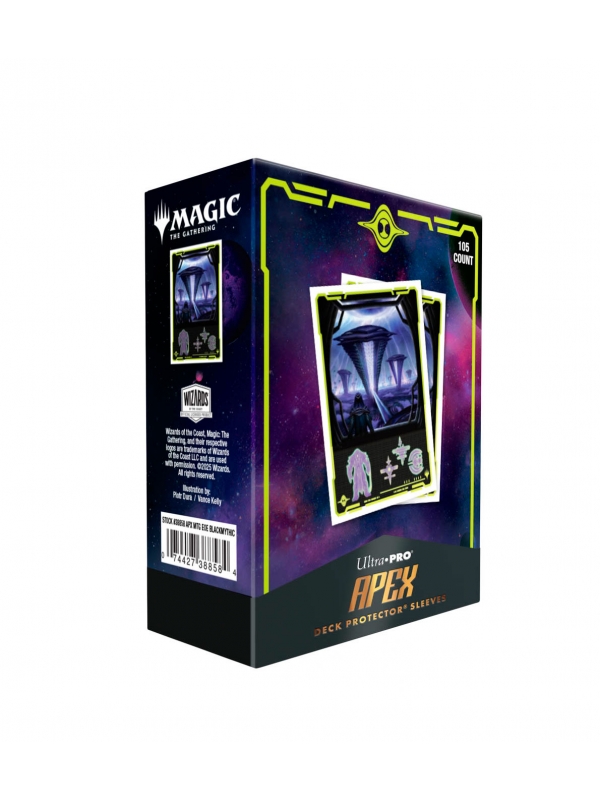 Fundas Standard APEX (105 unidades) Black Mythic Edge of Eternities Magic The Gathering - Ultra Pro