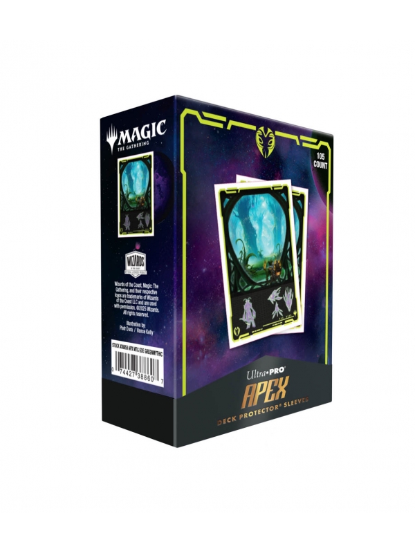 Fundas Standard APEX (105 unidades) Green Mythic Edge of Eternities Magic The Gathering - Ultra Pro