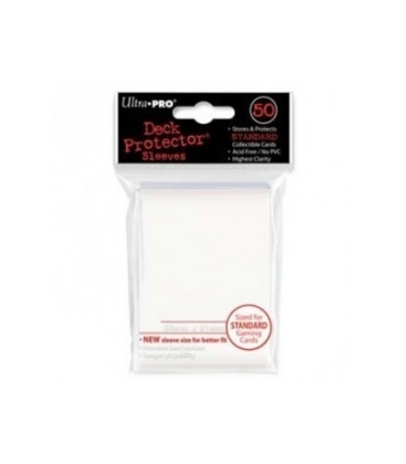 Fundas Standard Blanco (50 fundas) Ultra Pro.