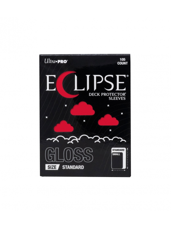 Fundas Standard Eclipse Gloss Apple Red (105 unidades) - Ultra Pro