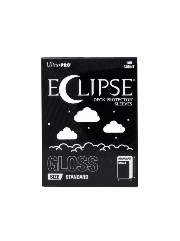 Fundas Standard Eclipse Gloss Arctic White (105 unidades) - Ultra Pro