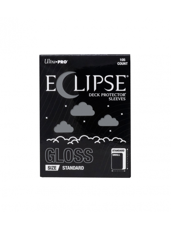 Fundas Standard Eclipse Gloss Smoke Grey (105 unidades) - Ultra Pro