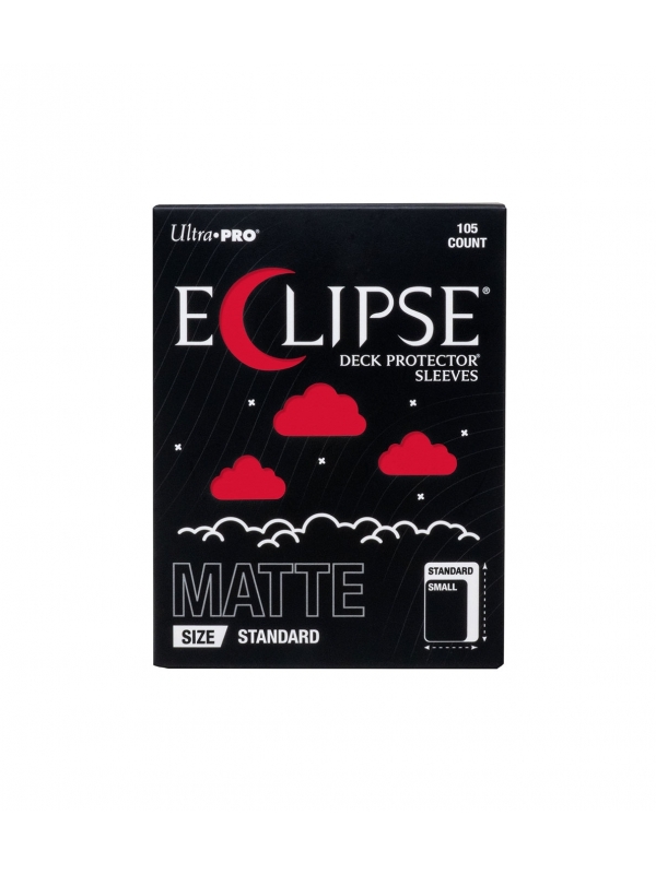 Fundas Standard Eclipse Matte Apple Red (105 unidades) - Ultra Pro