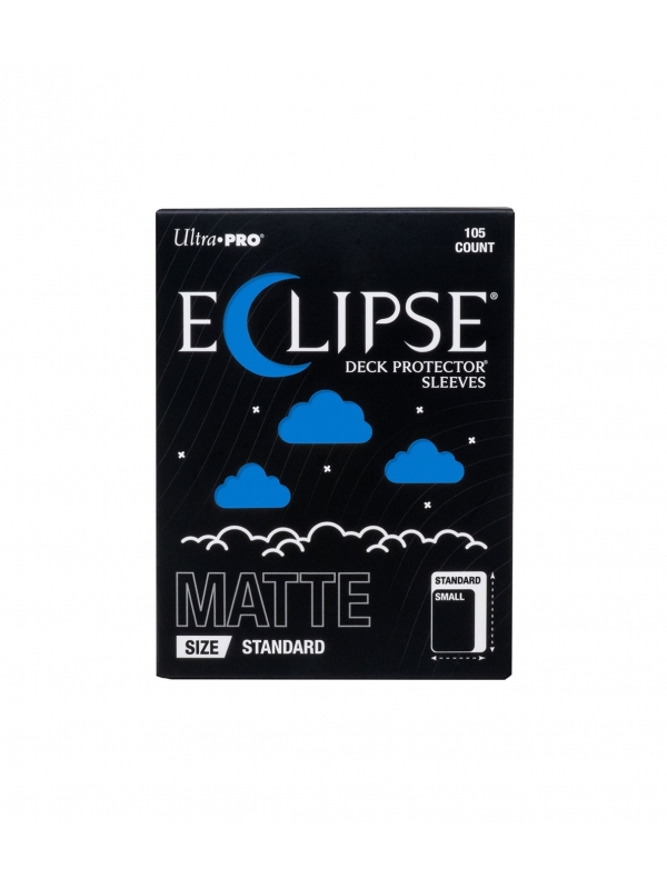Fundas Standard Eclipse Matte Pacific Blue (105 unidades) - Ultra Pro