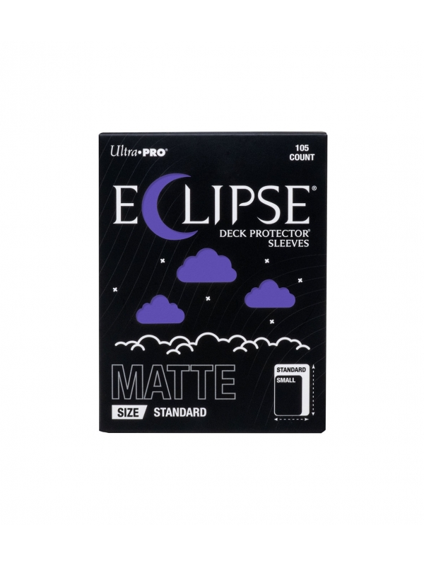 Fundas Standard Eclipse Matte Royal Purple (105 unidades) - Ultra Pro