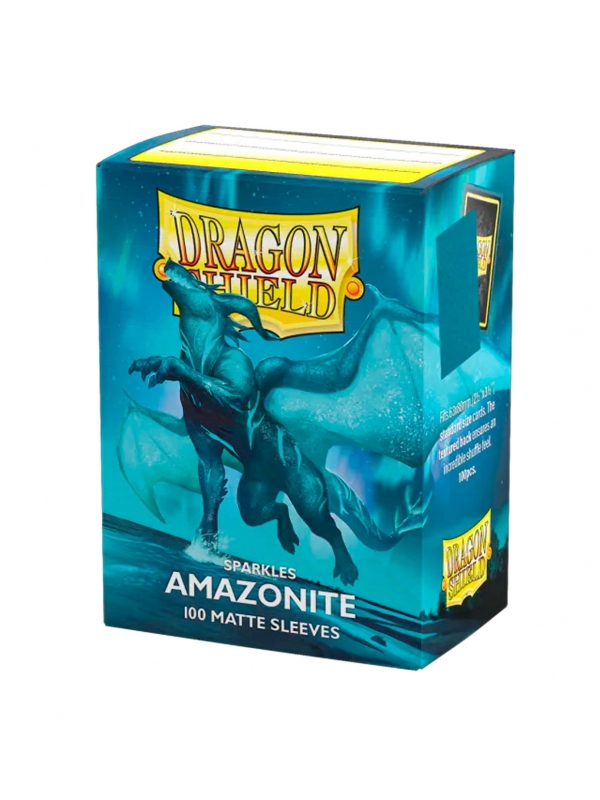 Fundas Standard Matte (100 fundas) Amazonite - Dragon Shield