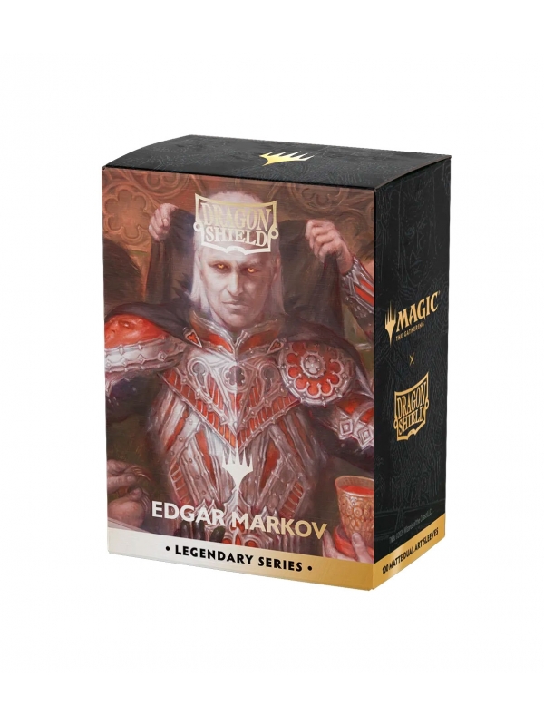Fundas Standard Matte Dual Art Edgar Markov (100 Unidades) - Dragon Shield