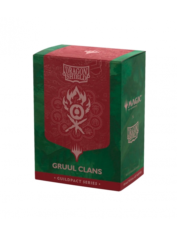 Fundas Standard Matte Gruul Clans (100 unidades) Magic - Dragon Shield