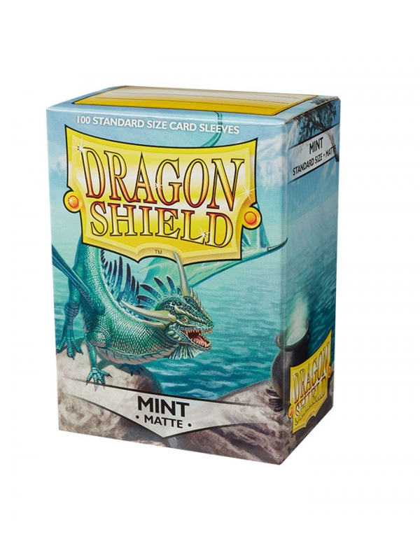 Fundas Standard Matte Turquesa (100 fundas) Dragon Shield.