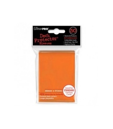 Fundas Standard Naranja (50 fundas) Ultra Pro.