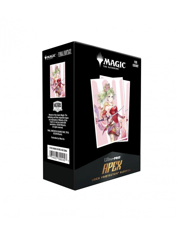 Fundas Standard Terra, Herald of Hope Black - Stitched (105 Unidades) MAGIC: THE GATHERING—FINAL FANTASY - Ultra Pro