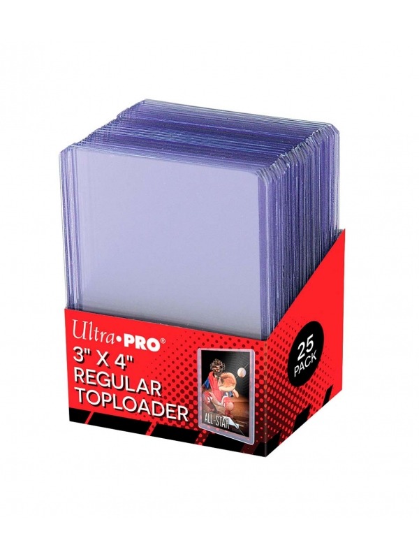 Fundas Standard Toploader Regular (25 unidades) Ultra Pro.