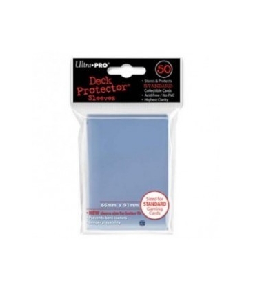 Fundas Standard Transparente (50 fundas) Ultra Pro.