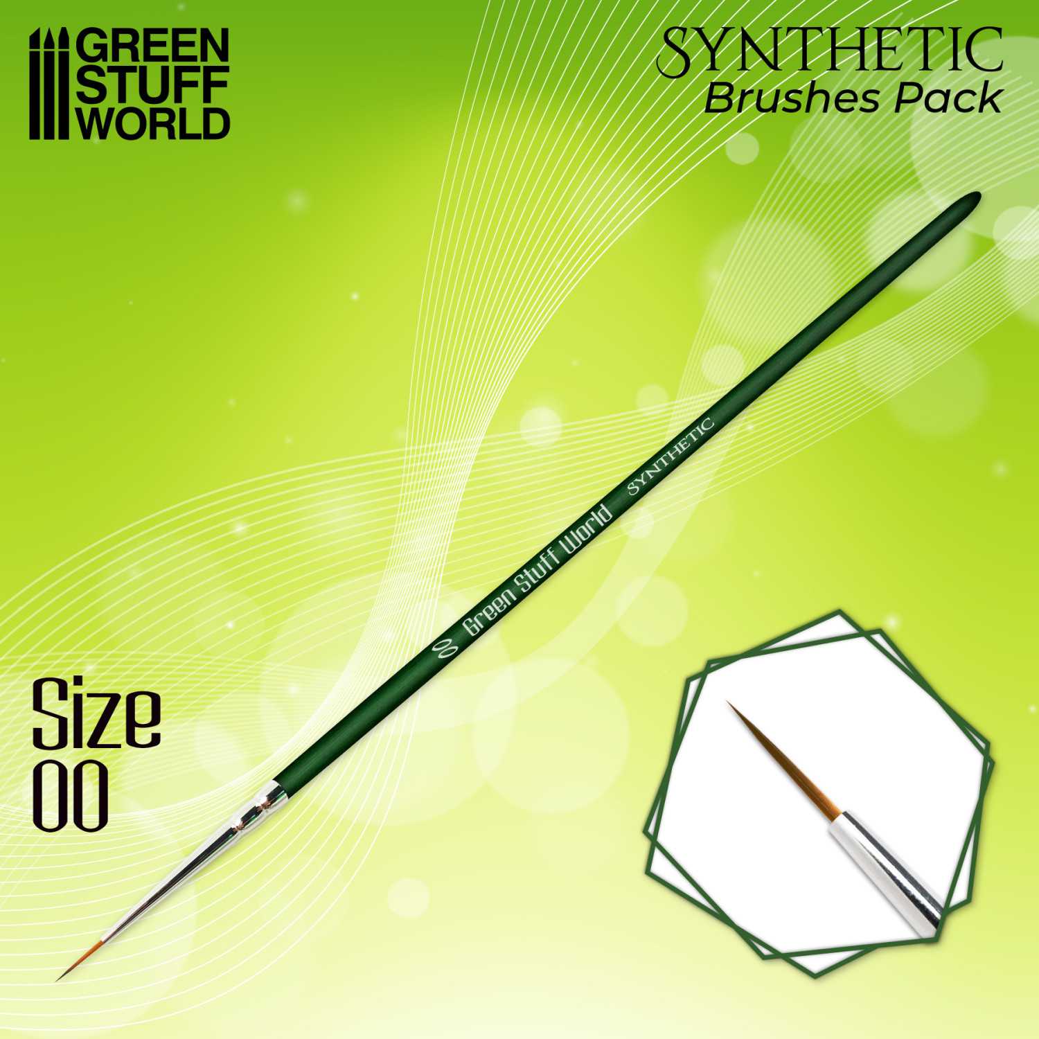 GREEN SERIES Pincel Sintetico - 00