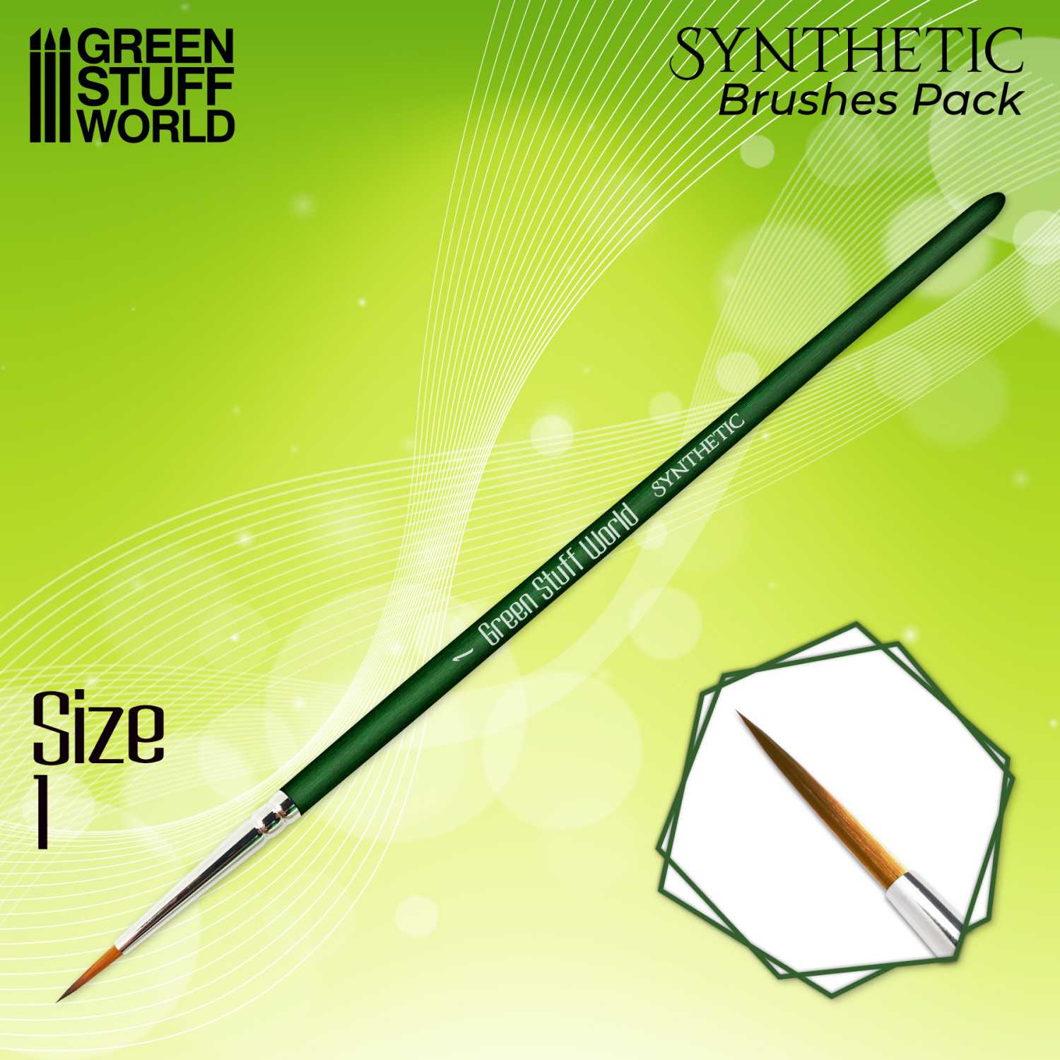 GREEN SERIES Pincel Sintetico - 1