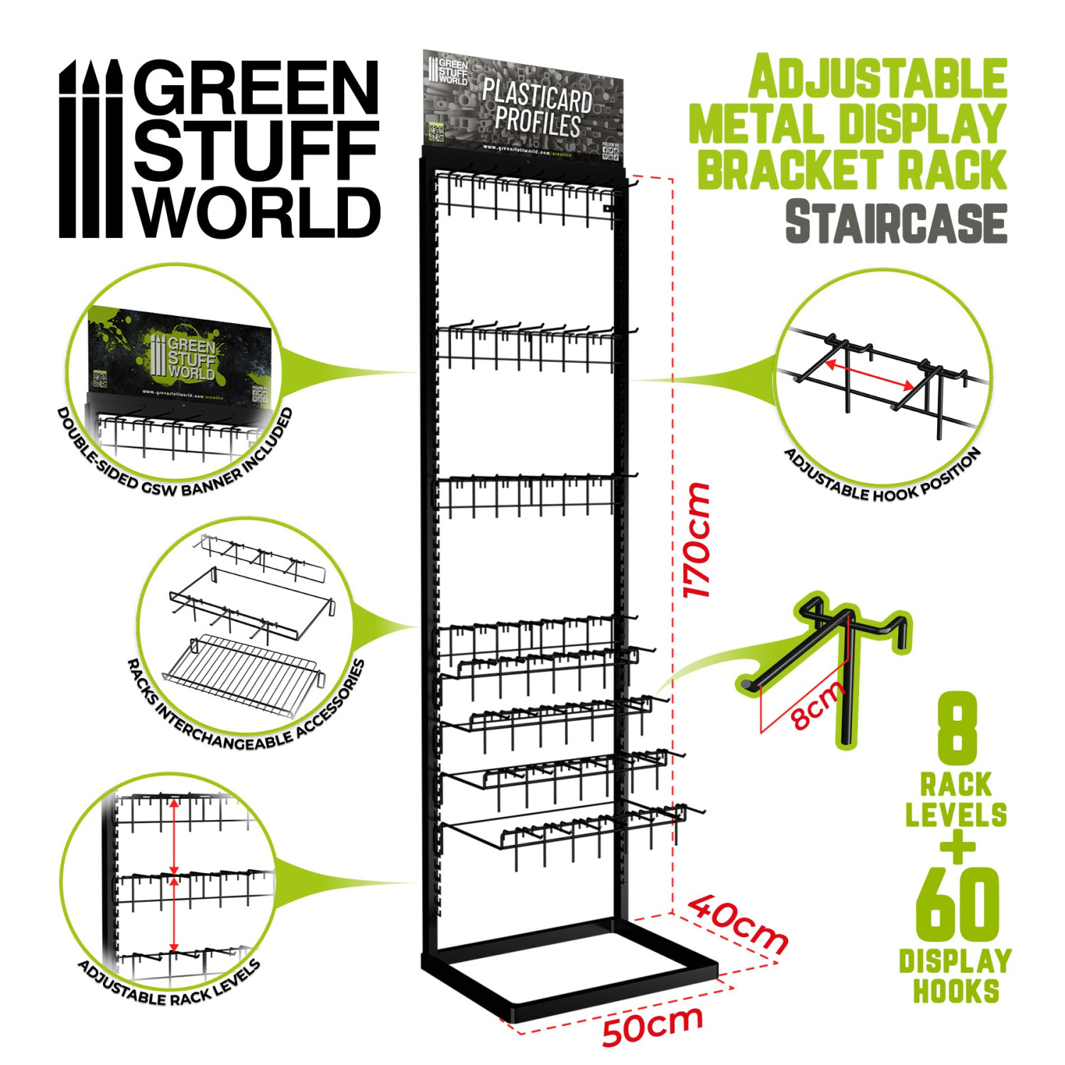 GSW Expositor Multipropósito - Escalera