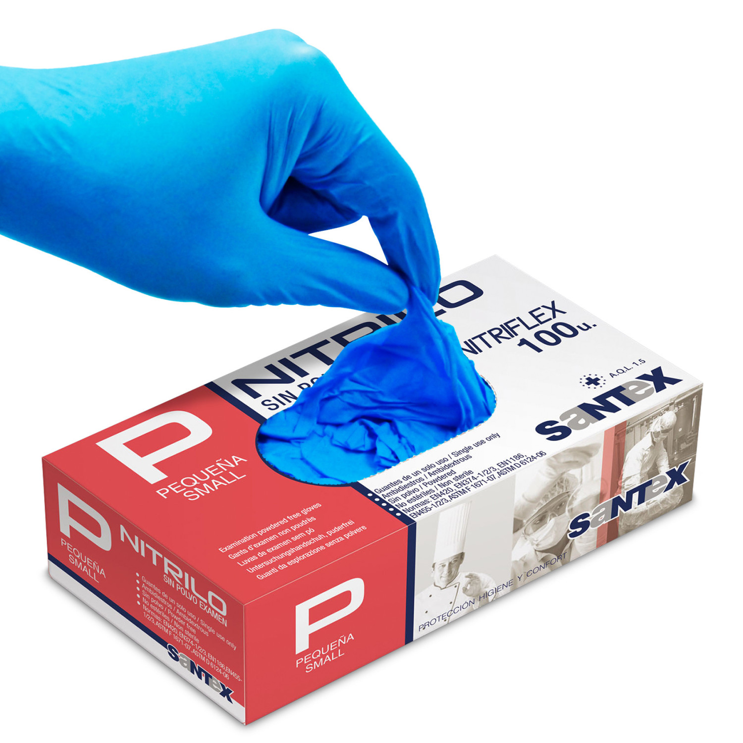 Guantes de Nitrilo - Pequeña