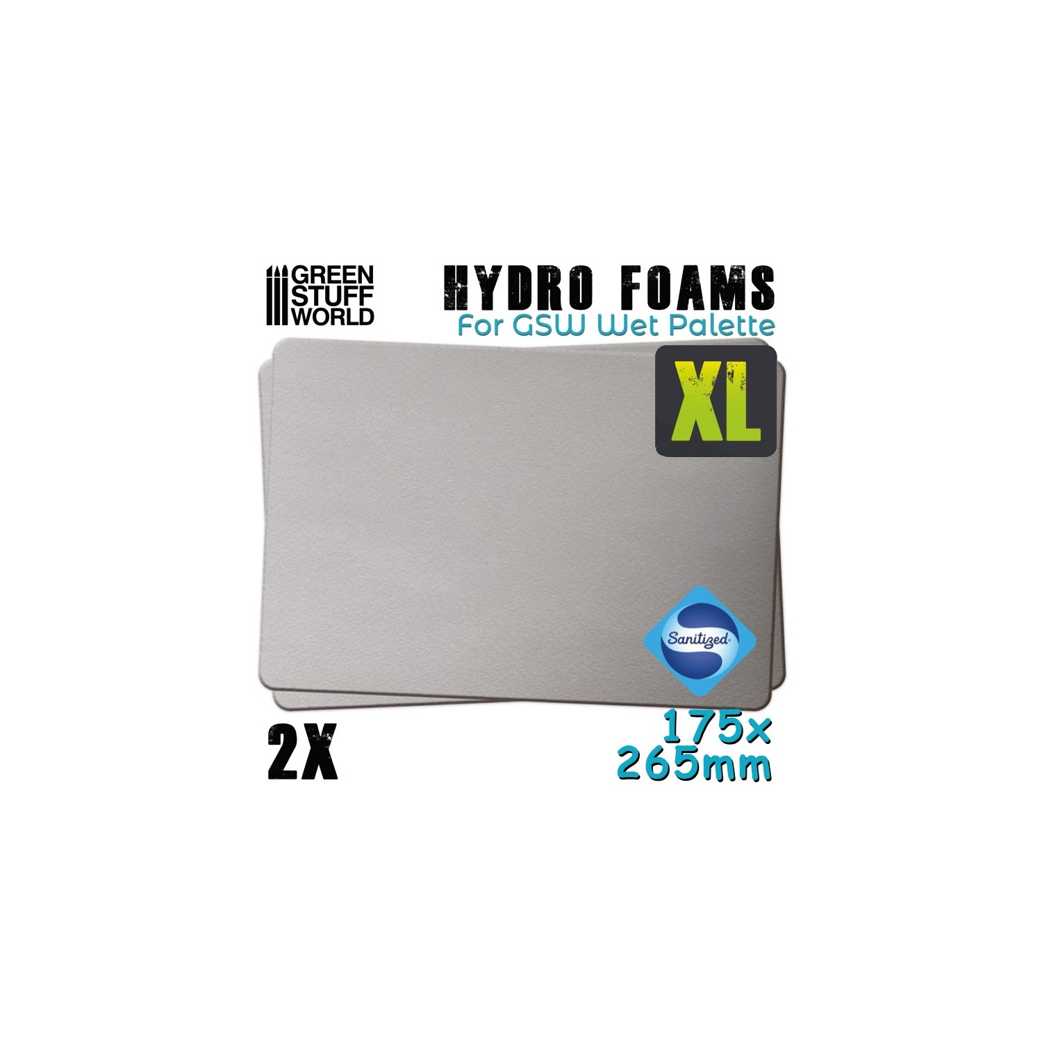 Hidro esponjas XL x2
