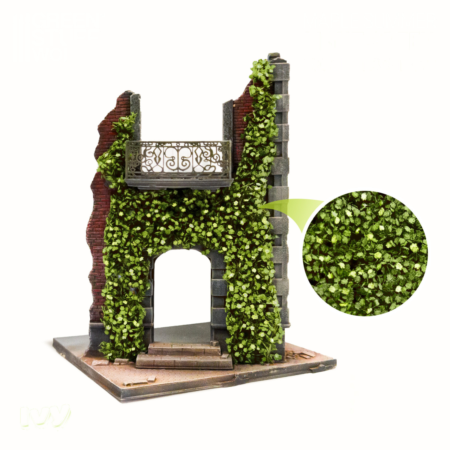 Hiedra Modelismo - Arce Verde Claro - Pequeño