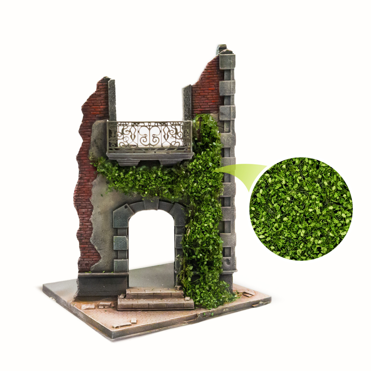 Hiedra Modelismo - Roble Verde Claro - Pequeño