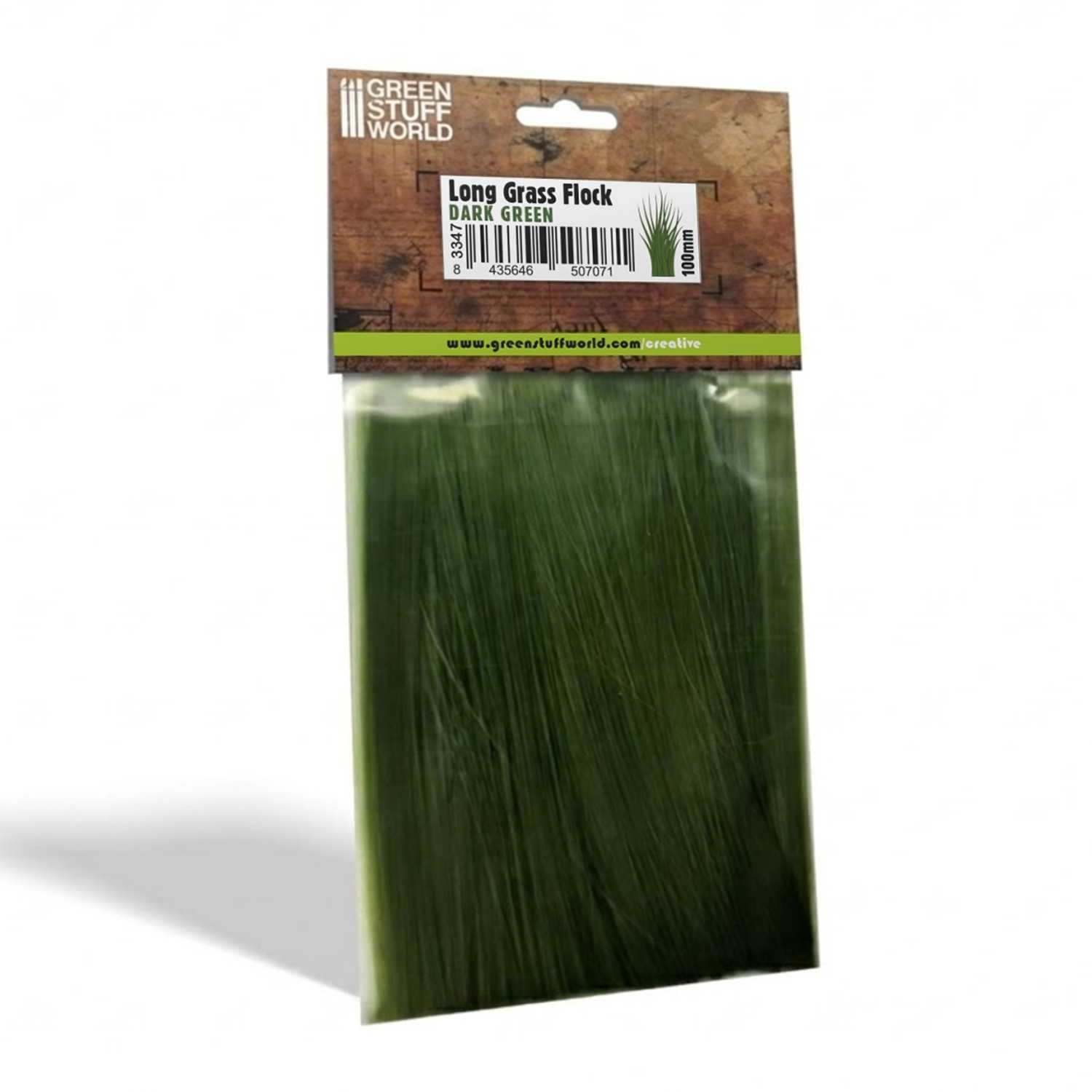 Hierba Larga 100mm - VERDE OSCURO
