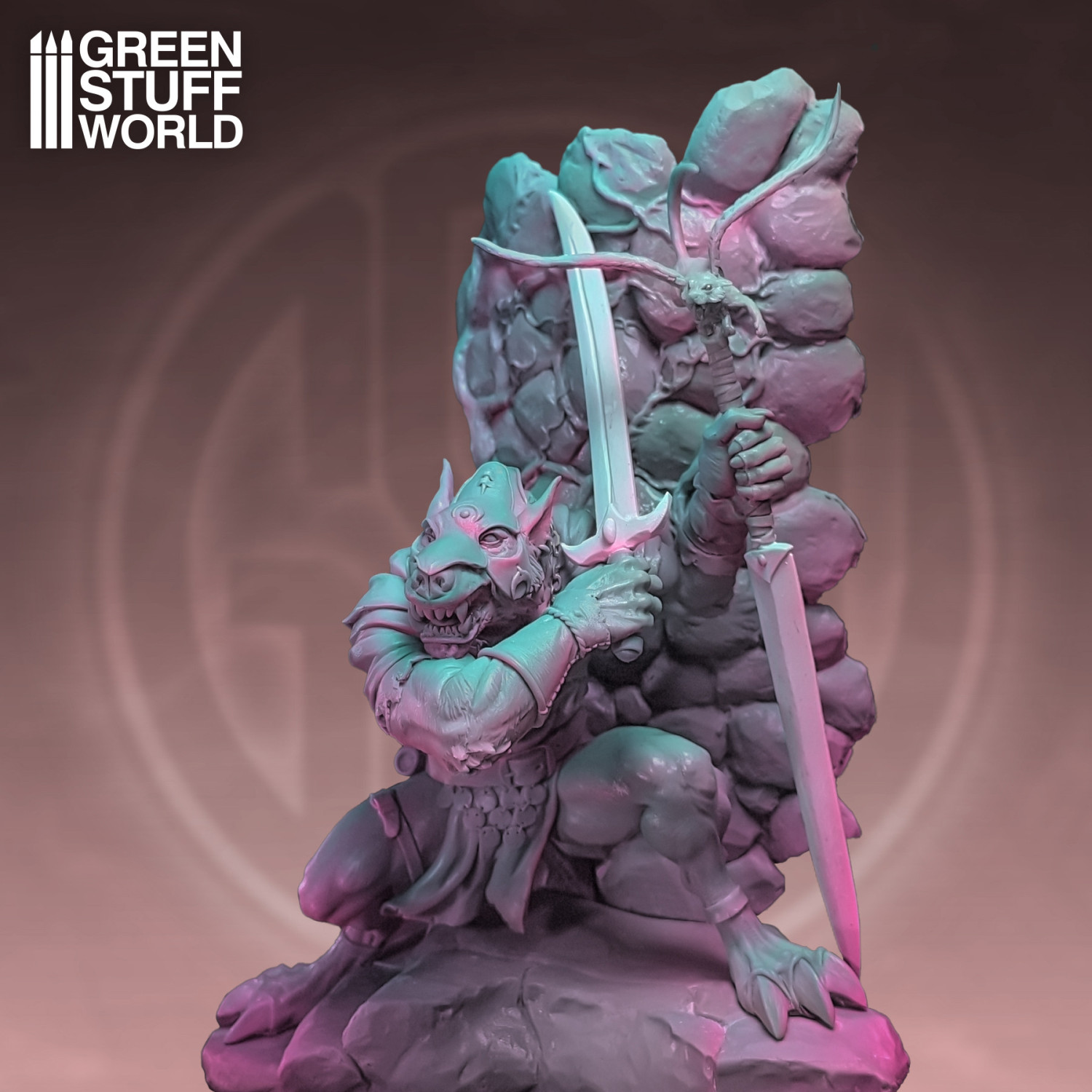 Journeyman Miniatures - Saphyr el Lobo Solitario
